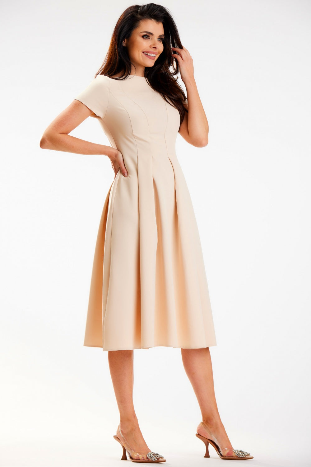 Robe femme awama De Jour De — beige