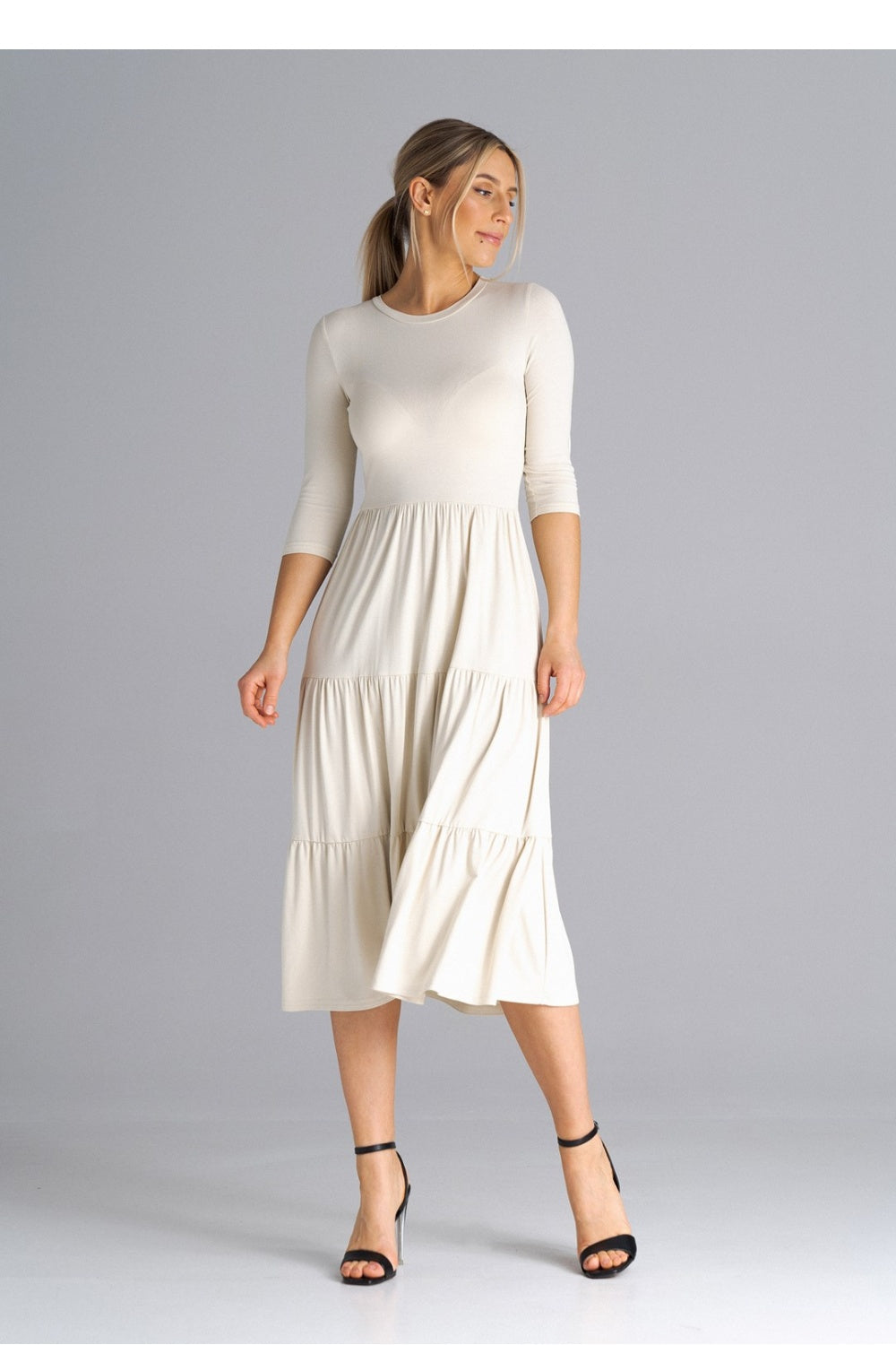 Robe femme Figl De Jour De — beige