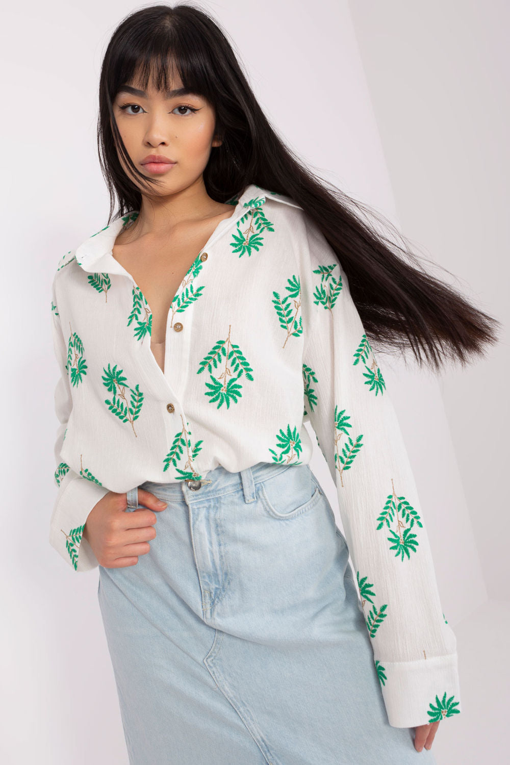 Blouse femme Lakerta — vert