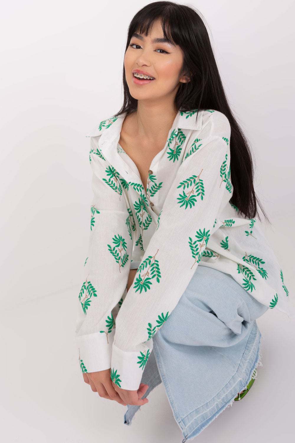 Blouse femme Lakerta — vert