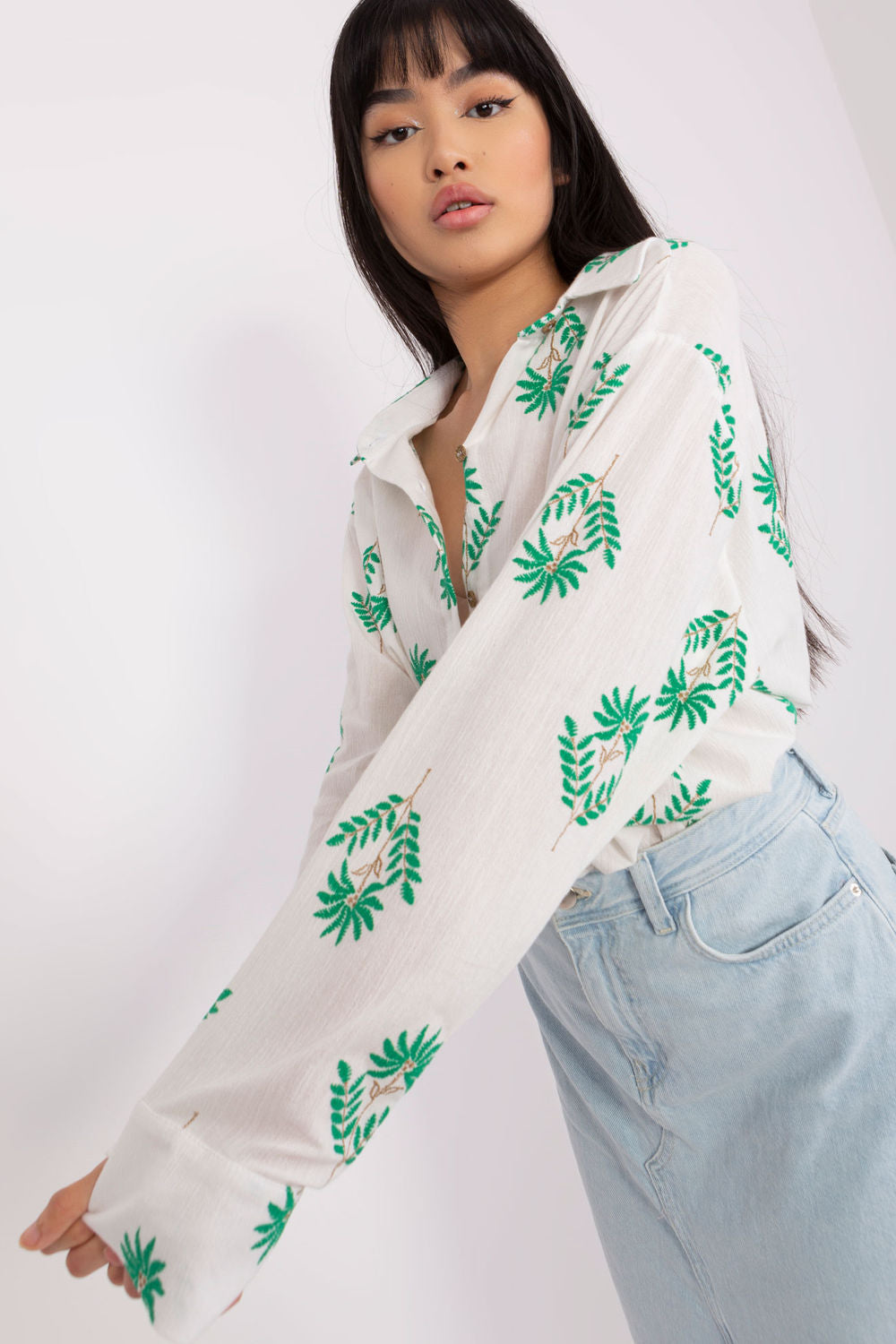 Blouse femme Lakerta — vert