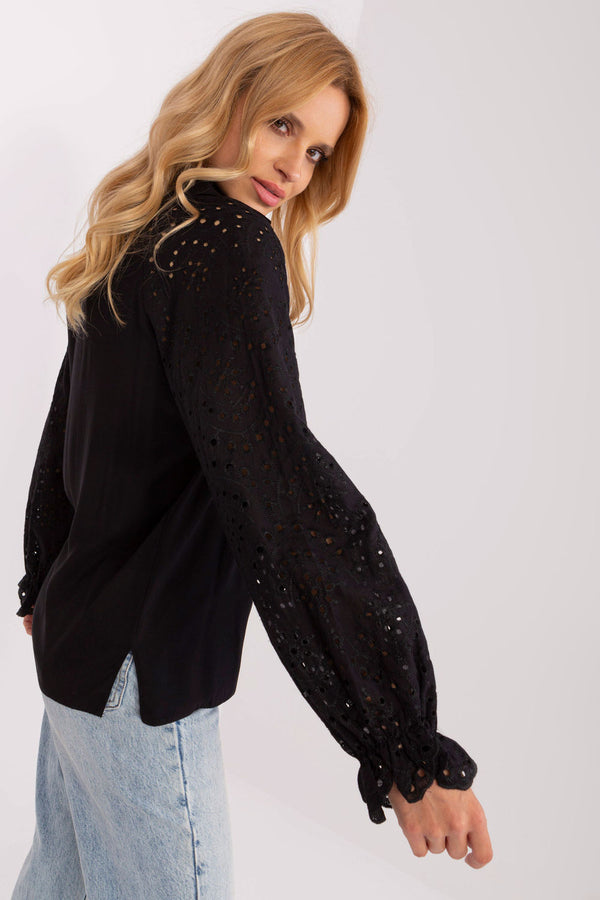 Blouse femme Lakerta Chemisier Chemisier — noir