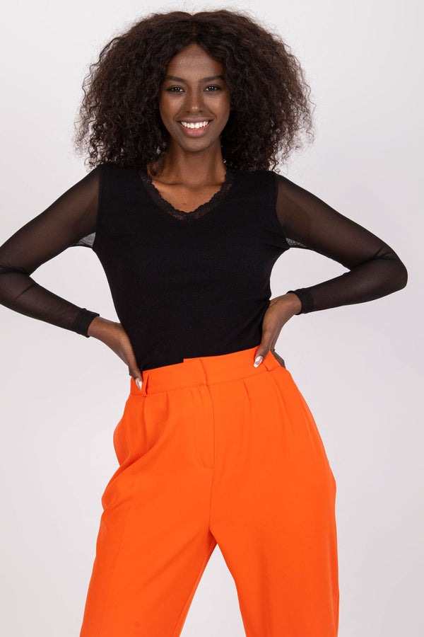 Blouse femme Rue Paris Chemisier Chemisier — noir