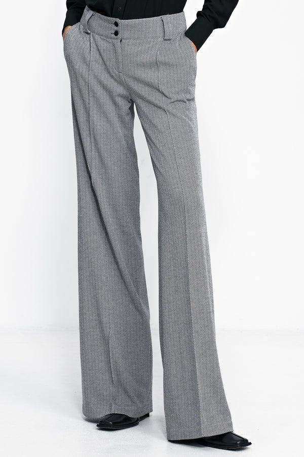 Chaussures à talons femme Nife Pantalon Long Pantalon — noir