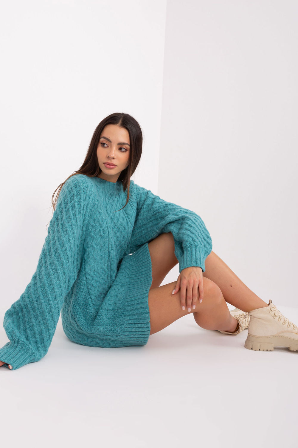 Pull femme AT Chandail Long Chandail — bleu