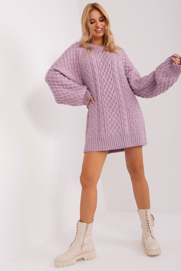 Pull femme AT Chandail Long Chandail — violet