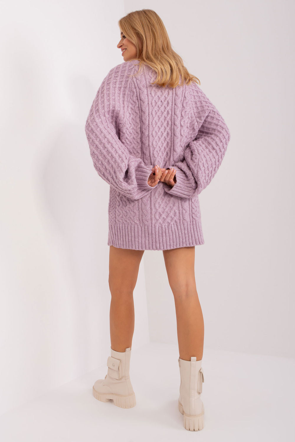 Pull femme AT Chandail Long Chandail — violet
