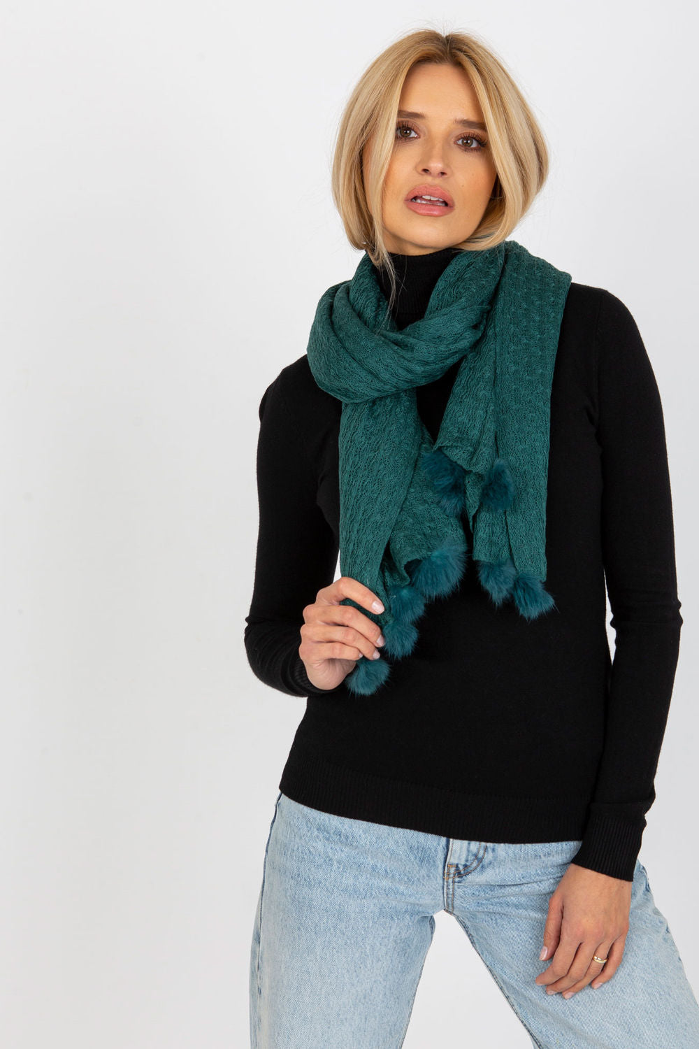 Châle femme AT — vert
