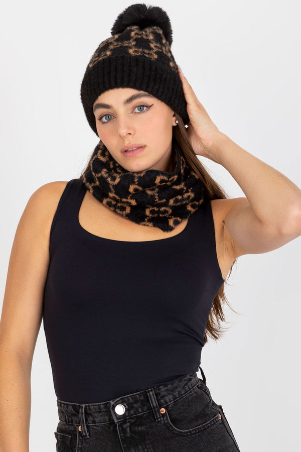 Bonnet femme AT — noir