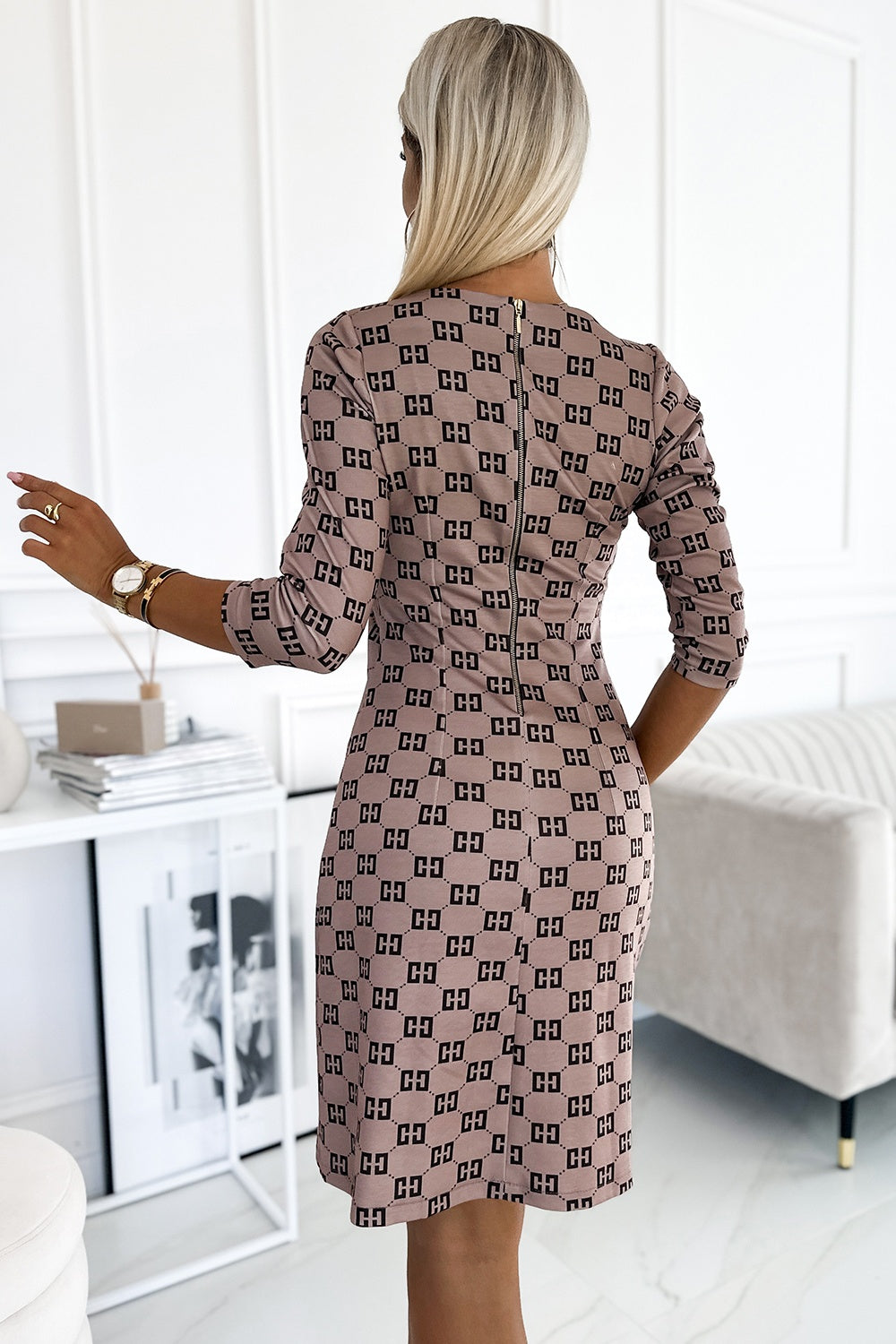 Robe femme Numoco De Jour De — beige