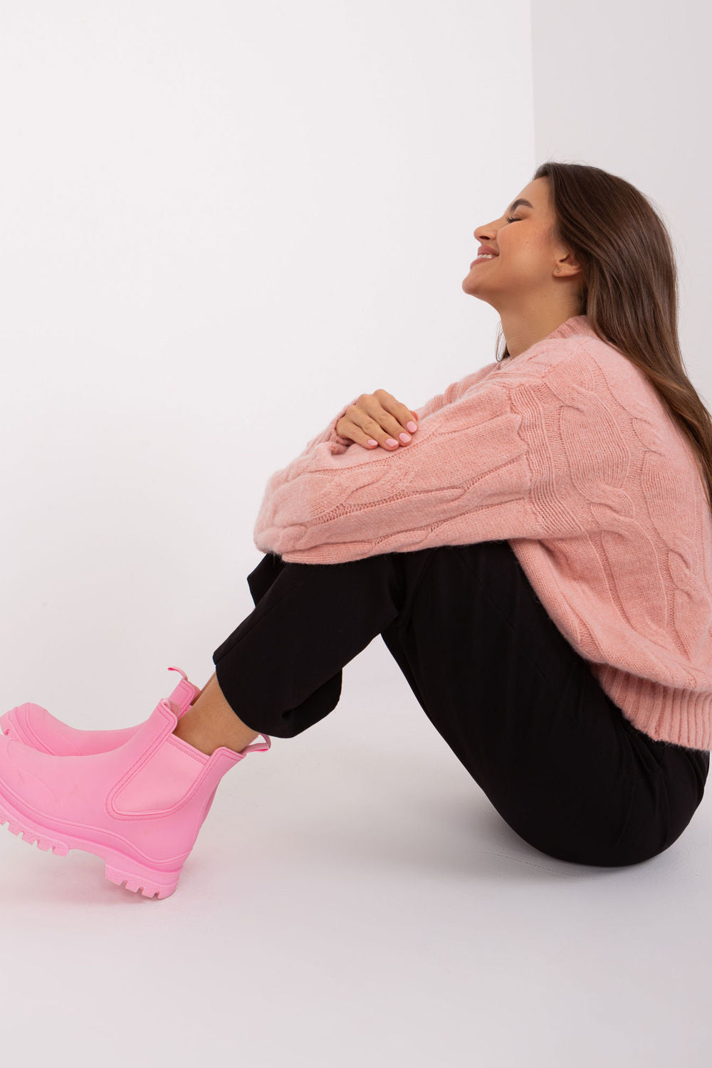 Pull femme AT Chandail Chandail — rosé