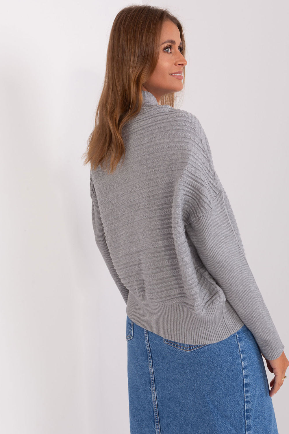 Pull femme AT Chandail Chandail — gris