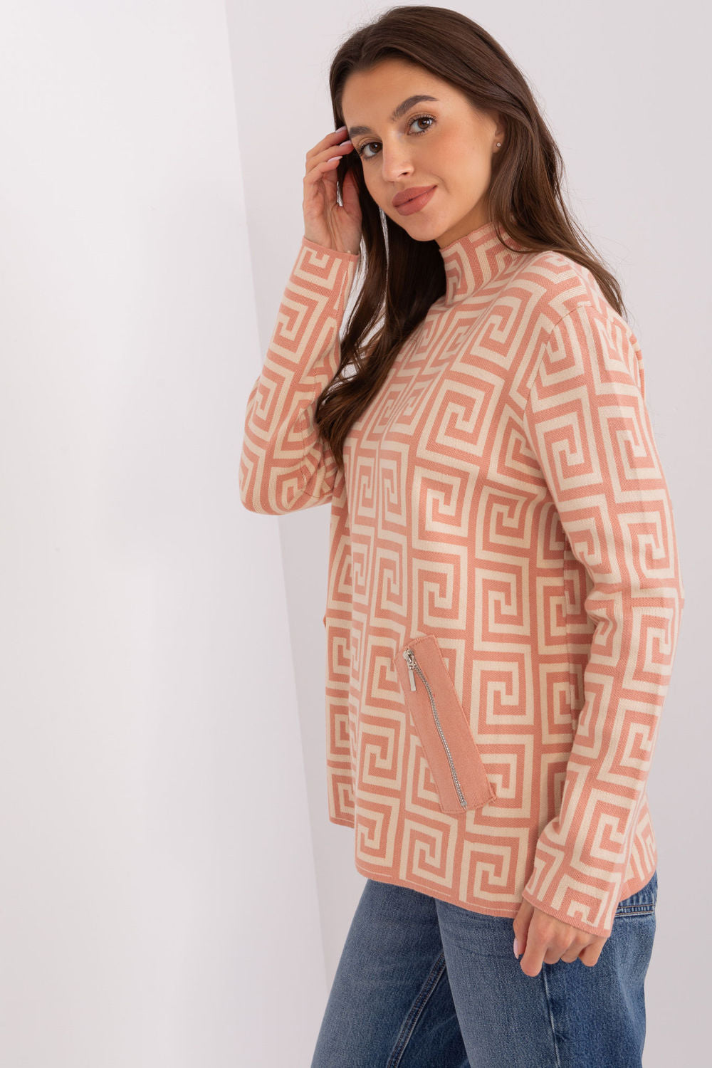 Pull femme AT Chandail Chandail — orange