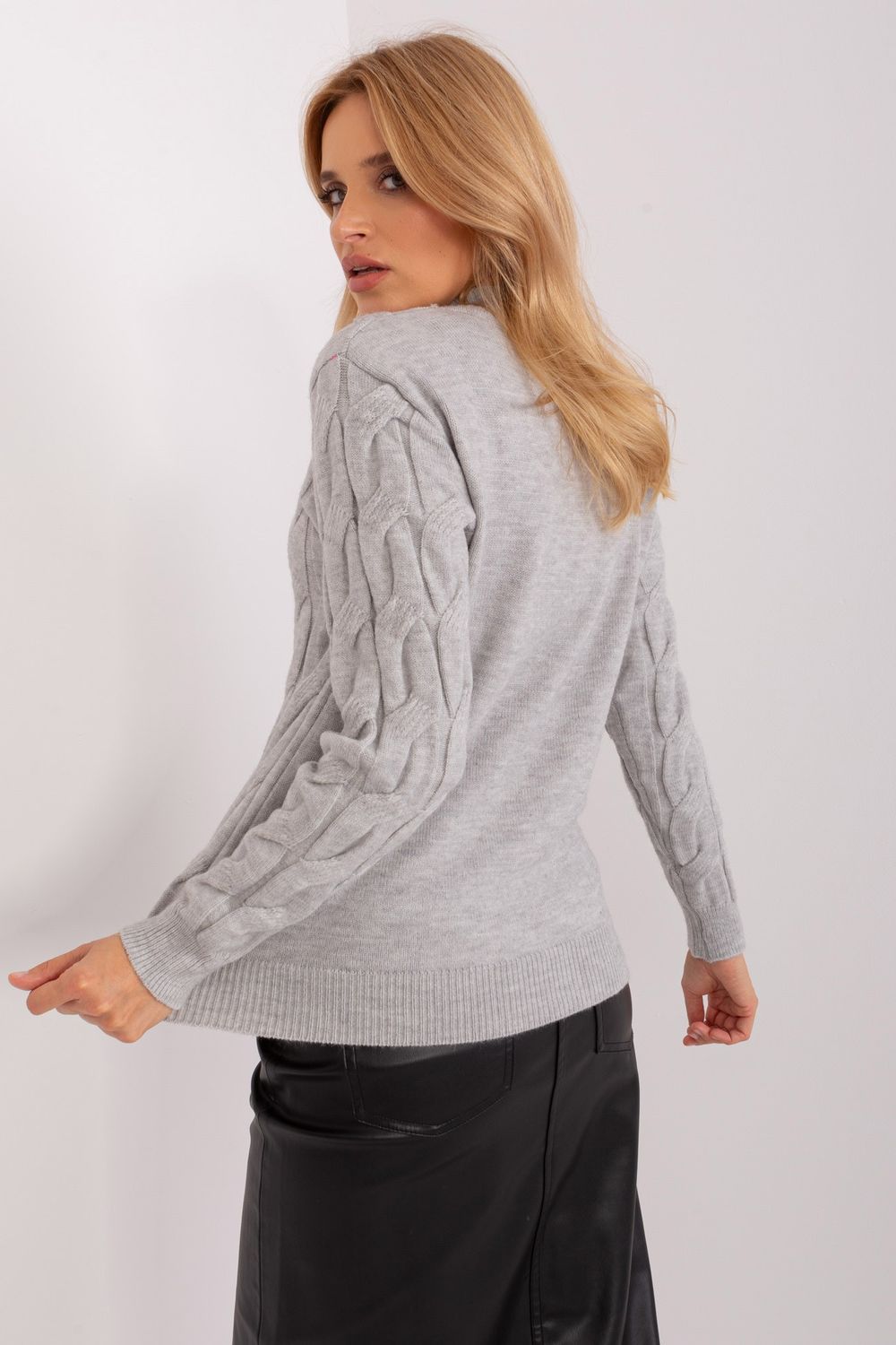 Pull femme AT Chandail Chandail — gris