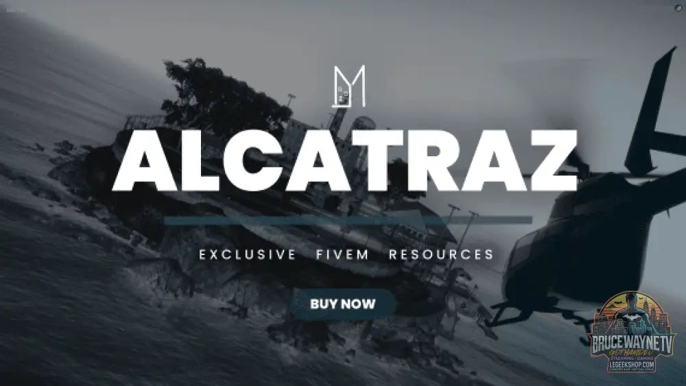 🏰 Alcatraz Prison MLO – FiveM 🏰 - Legeekshop