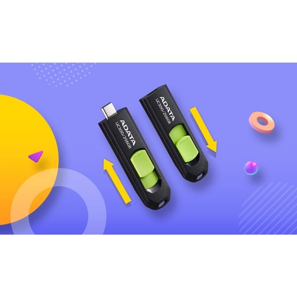 ADATA UC300 128 GB, USB-Stick - ADATA - vue 4