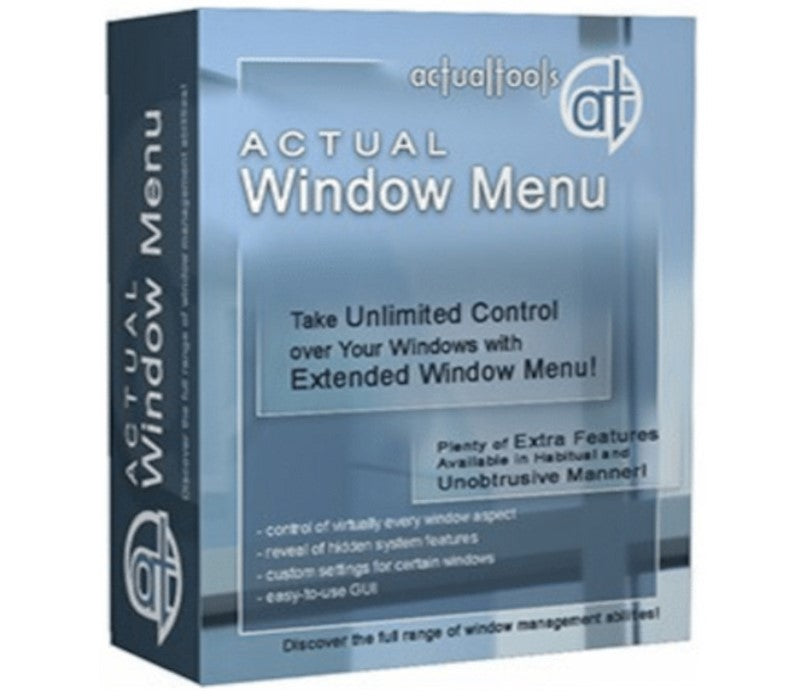 Actual Tools - Actual Window Menu 8
