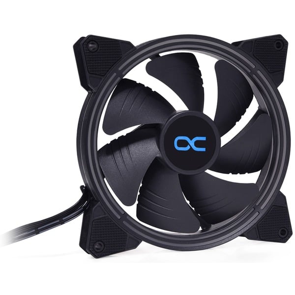 Alphacool Eiszyklon Aurora LUX PRO Digital RGB 140x140x25mm, Gehäuselüfter - Alphacool - vue 2