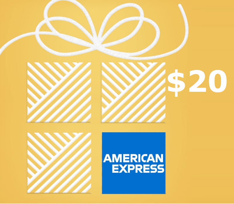 American Express $20 US Gift Card (6 Month Expiration)
