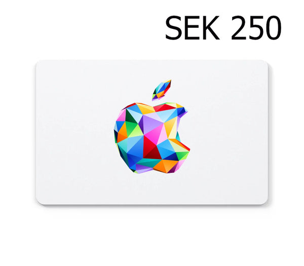 Apple 250 SEK Gift Card SE
