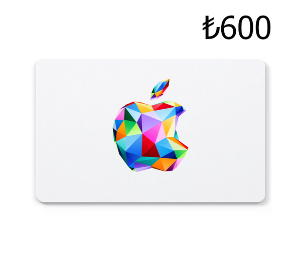 Apple ₺600 Gift Card TR