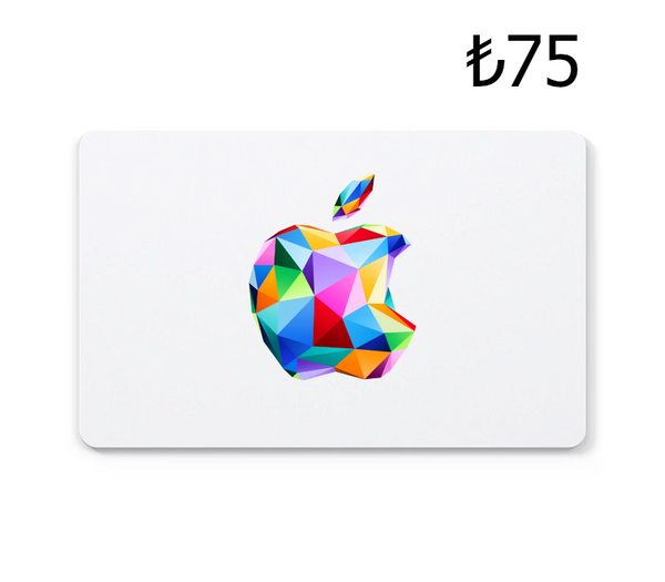 Apple ₺75 Gift Card TR