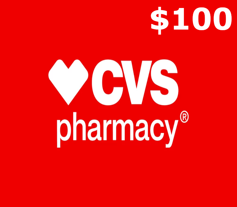 CVS Pharmacy $100 Gift Card