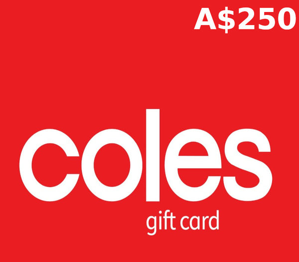 Coles A$250 Gift Card AU