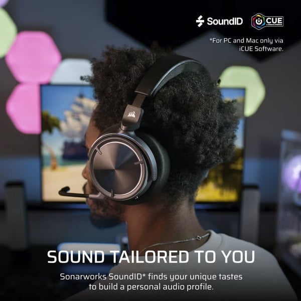 Corsair VIRTUOSO MAX WIRELESS, casque gaming - Corsair - vue 10