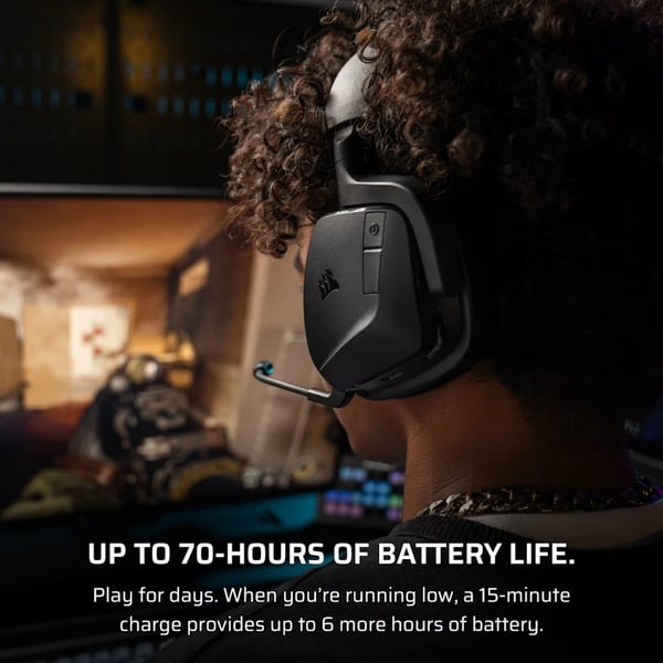 Corsair VOID v2 MAX WIRELESS, casque gaming - Corsair - vue 11
