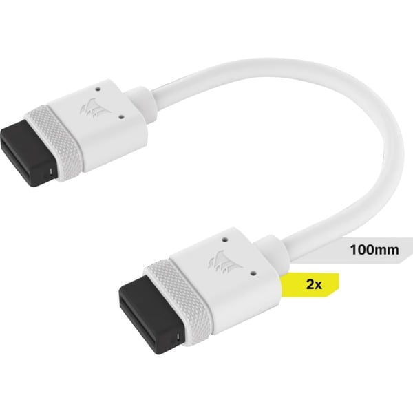 (€ 6,30 / pièces) Corsair iCUE LINK câble, 100mm, gerade - Corsair