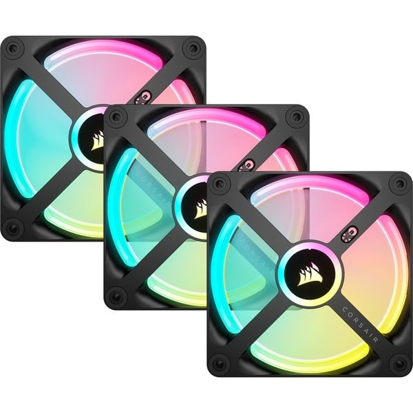 Corsair iCUE LINK QX120 RGB 120-mm-PWM-Lüfter, Gehäuselüfter - Corsair - vue 9