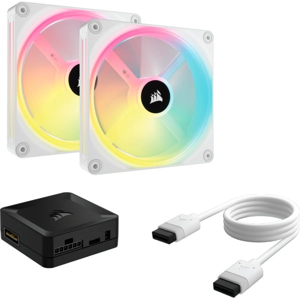 Corsair iCUE LINK QX140 RGB 140-mm-PWM-Lüfter, Gehäuselüfter - Corsair