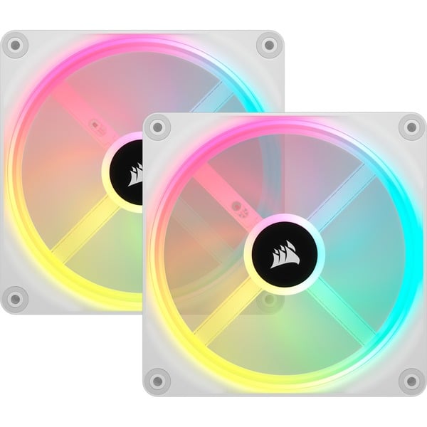 Corsair iCUE LINK QX140 RGB 140-mm-PWM-Lüfter, Gehäuselüfter - Corsair - vue 3