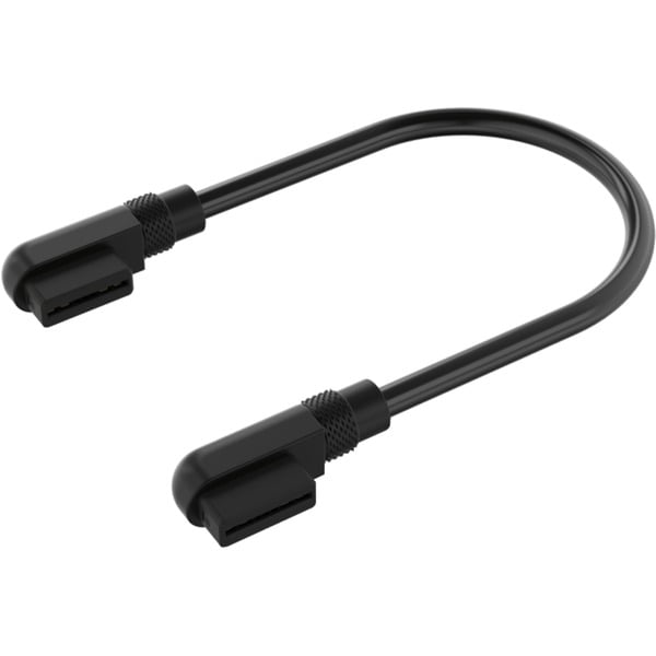 (€ 6,30 / pièces) Corsair iCUE LINK Slim-câble, 135mm, 90° abgewinkelt - Corsair - vue 2