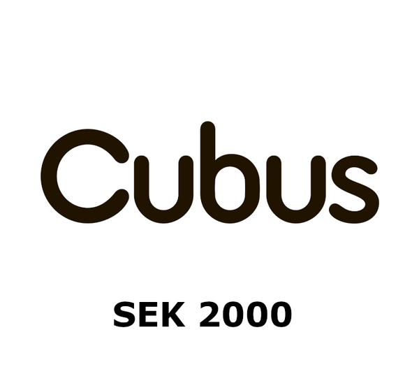 Cubus 2000 SEK Gift Card SE