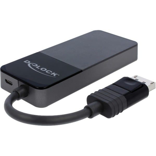 DeLOCK DisplayPort Splitter 1.4 1x DisplayPort > 3x DisplayPort - DeLOCK - vue 2