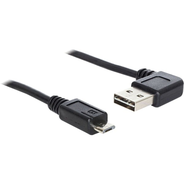 DeLOCK EASY-USB 2.0 câble, USB-A Stecker 90° > Micro-USB Stecker - DeLOCK - vue 5