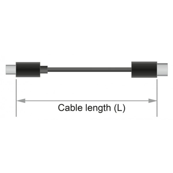 DeLOCK câble miniDisplayPort (St) > DisplayPort (St) 8K 60Hz zertifiziert - DeLOCK - vue 3