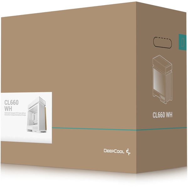 DeepCool CL660 WH, Tower-Gehäuse - DeepCool - vue 12