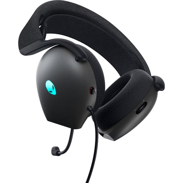 Dell Alienware AW520H Lunar Light, casque gaming - Dell - vue 9