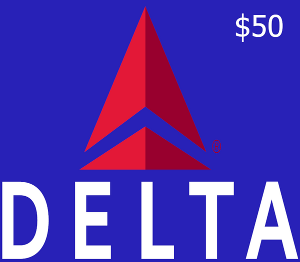 Delta Air Lines $50 Gift Card