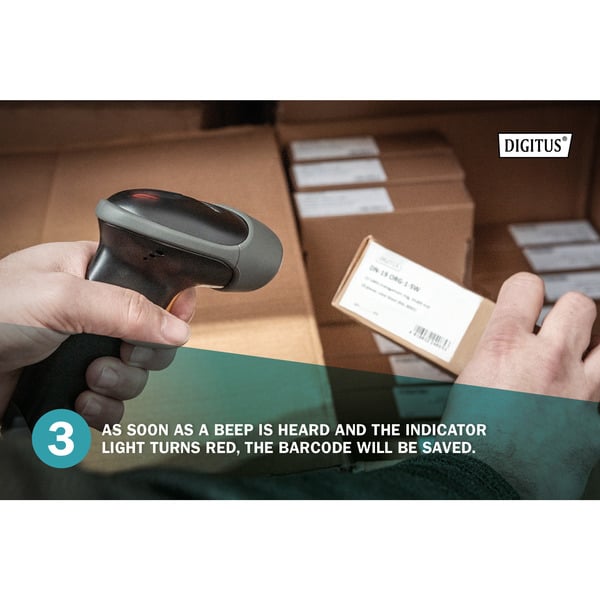 Digitus 2D Bluetooth Barcode Scanner, Barcode-Scanner - Digitus - vue 8