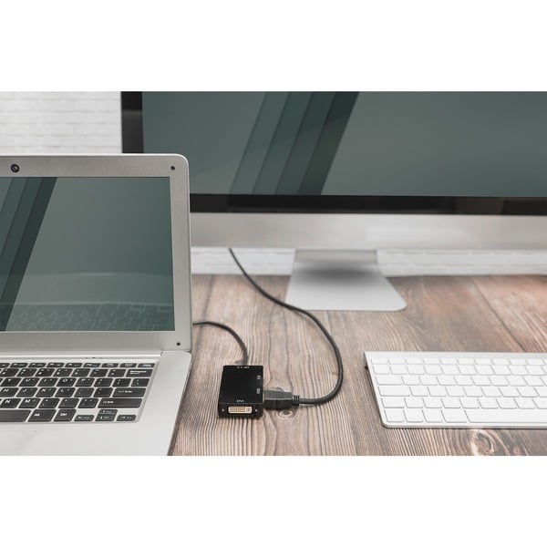 € 24,29 Digitus 3in1 Adapter/Konverter DisplayPort > DisplayPort + HDMI + DVI + VGA - Digitus - vue 4