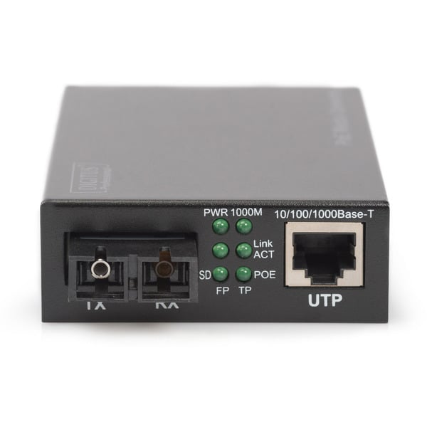 € 67,98 Digitus Gigabit PoE Medienkonverter, RJ45 / SC, SM, PSE - Digitus - vue 3