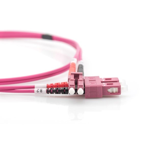 Digitus LWL Patchkabel, Duplex, LC > SC Stecker, Multimode OM4 - Digitus - vue 5