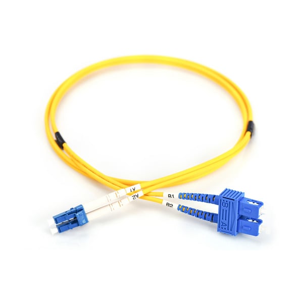 Digitus LWL Patchkabel, Duplex, LC > SC Stecker, Singlemode OS2 - Digitus - vue 3