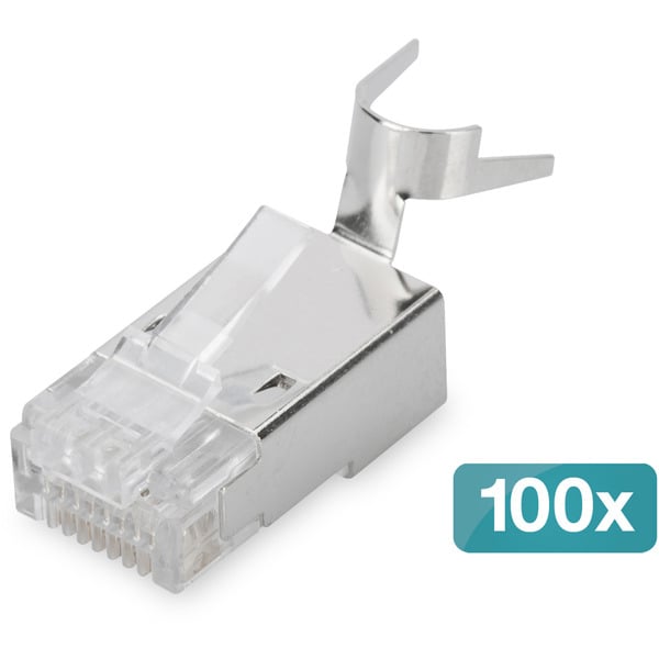 € 1,25 Digitus Modularstecker pour Rundkabel, CAT 6A, geschirmt - Digitus - vue 3