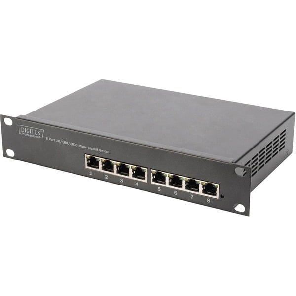Digitus Netzwerk-Set 254 mm (10") - 6HE, 312 x 300 mm (B x T), IT-Schrank - Digitus - vue 4