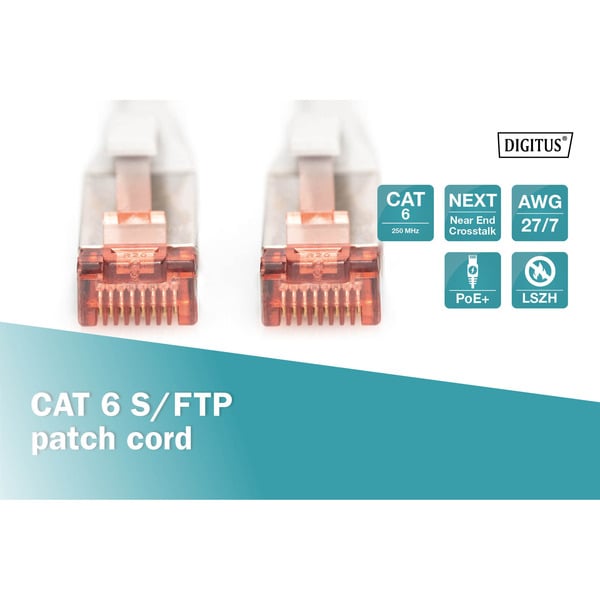 Digitus Patchkabel CAT 6 S/FTP 15m - Digitus - vue 3